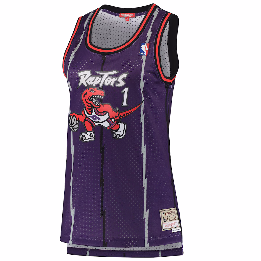 Maillot Tracy McGrady Toronto Raptors 1998/99 Mitchell & Ness HWC - Femme