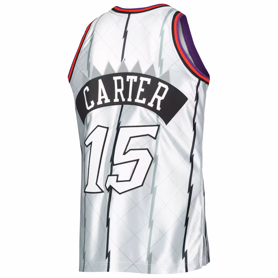 Maillot Vince Carter Toronto Raptors 1998/99 Mitchell & Ness NBA 75ème Anniversaire