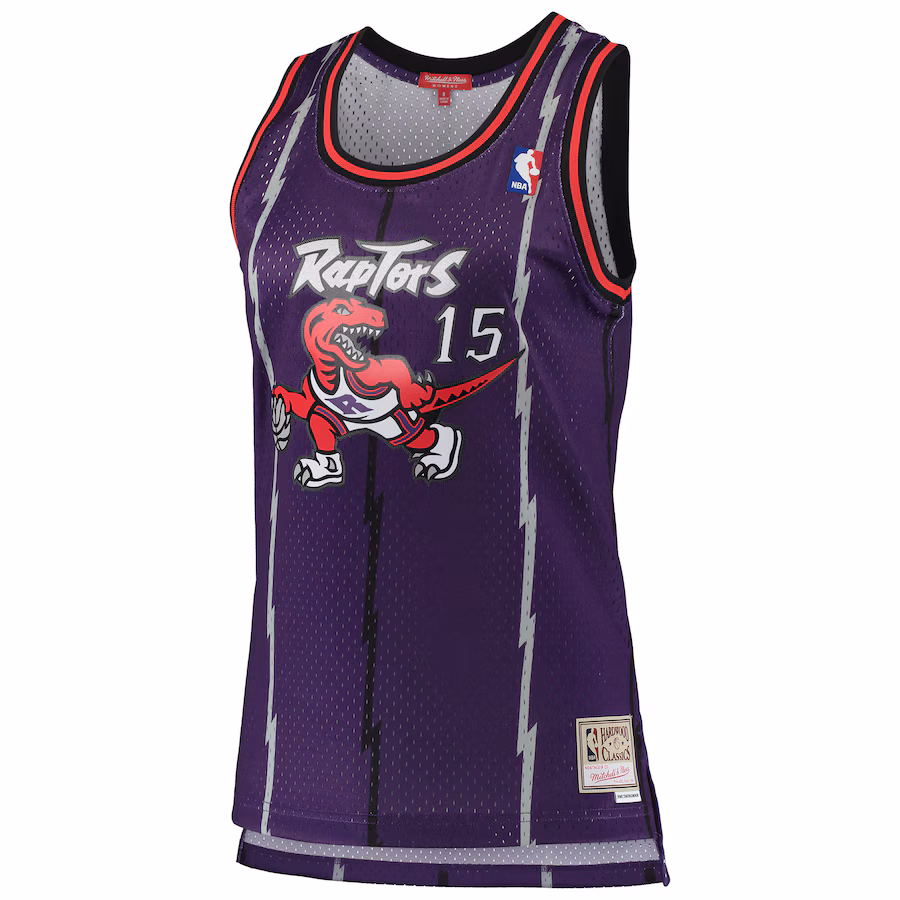 Maillot Vince Carter Toronto Raptors 1998/99 Mitchell & Ness Swingman - Femme