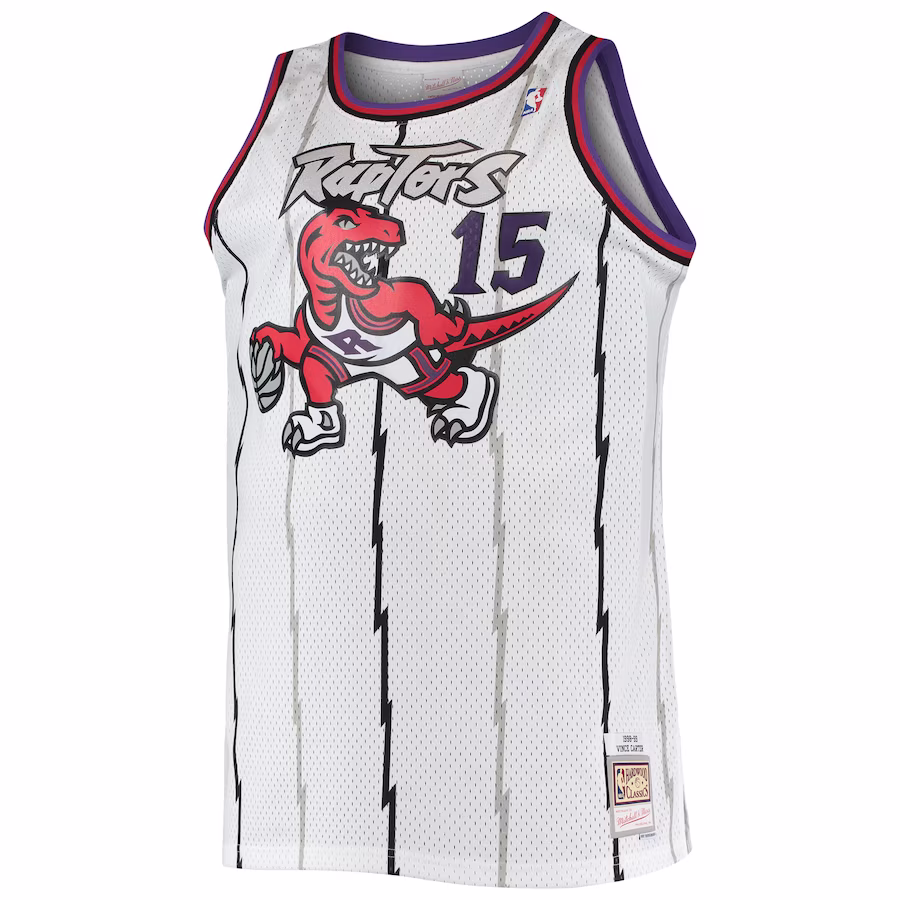 Maillot Vince Carter Toronto Raptors Mitchell & Ness Big & Tall 1998/99 Swingman