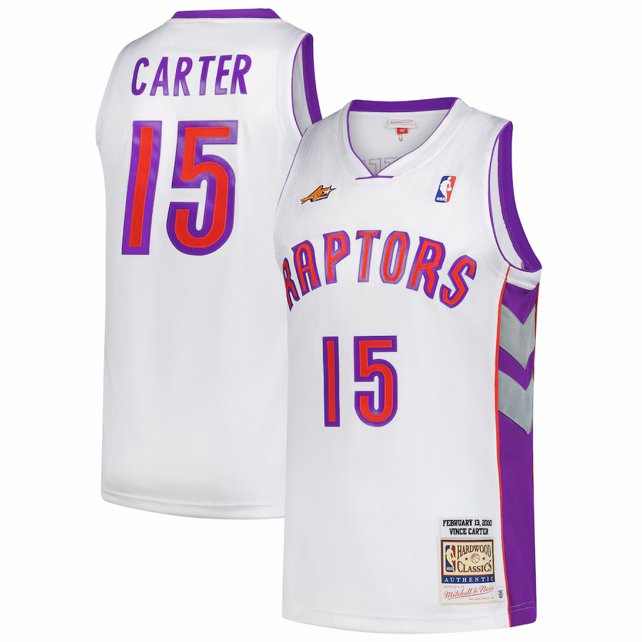 Camiseta Vince Carter Toronto Raptors Mitchell & Ness All-Star Game 2000
