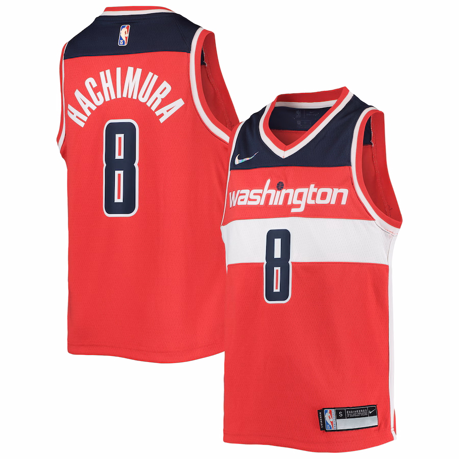 Rui Hachimura Washington Wizards 2021/22 Diamond Swingman Jersey