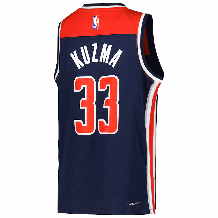 Camiseta Kyle Kuzma Washington Wizards Jordan Brand Swingman