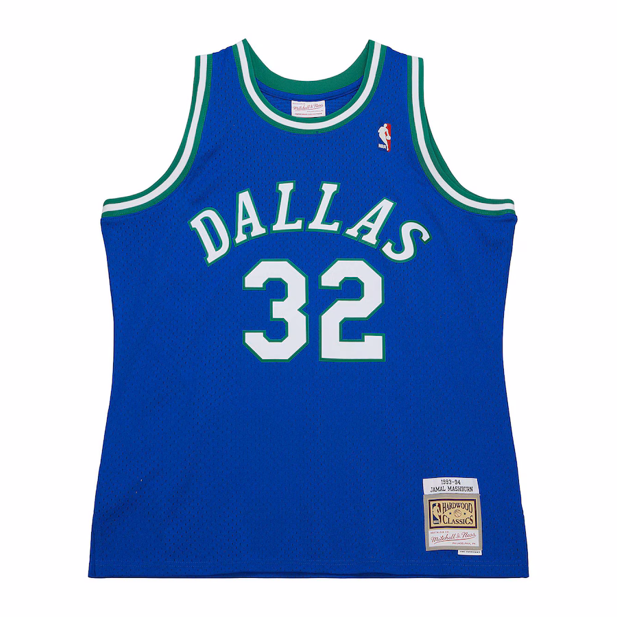 Jamal Mashburn, Dallas Mavericks, 1993/94, Blu