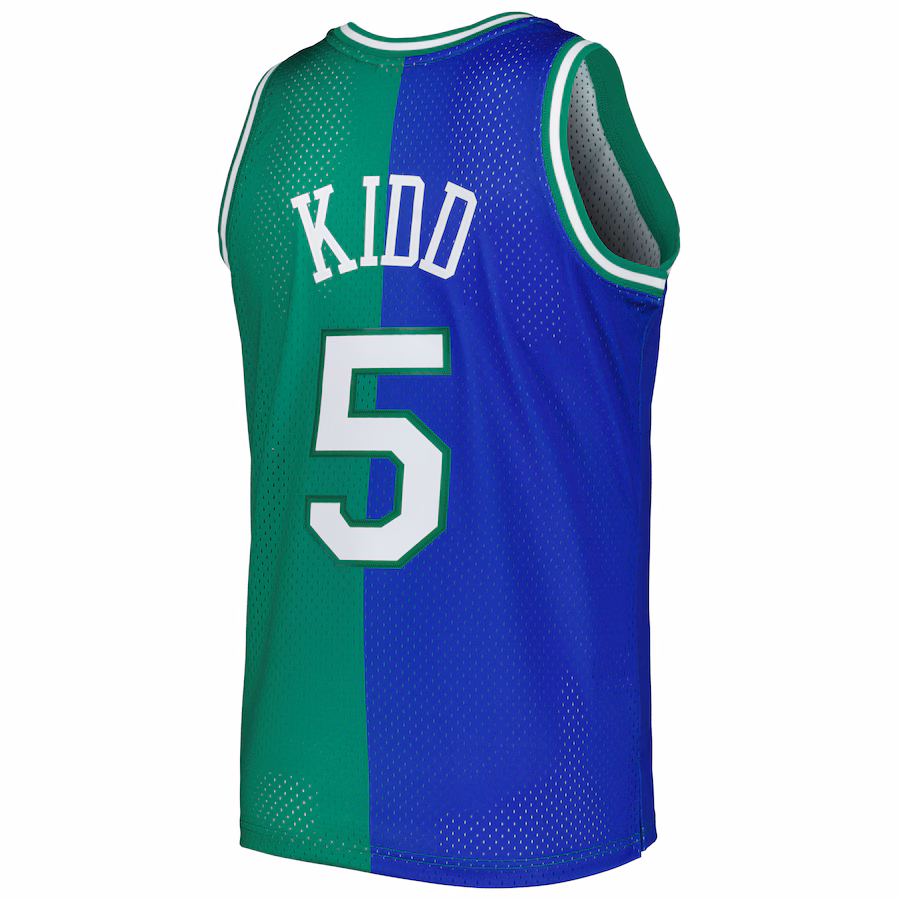 Jason Kidd, Dallas Mavericks, 1994/95, Bleu/Verde