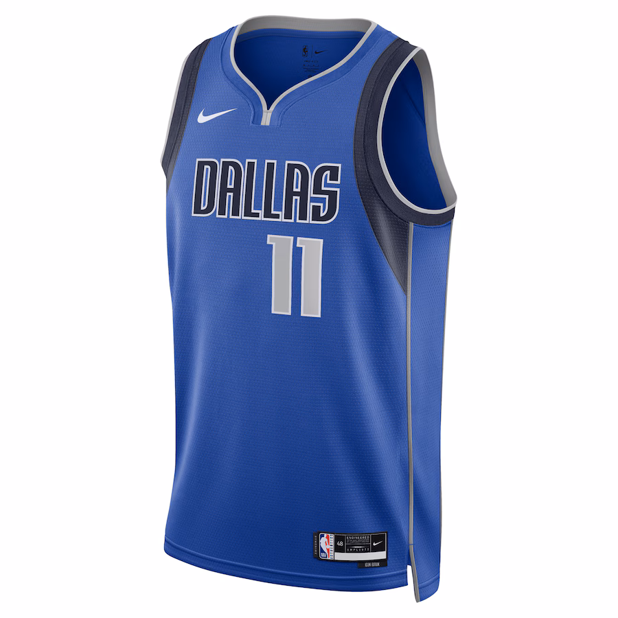 Dallas Mavericks KYRIE IRVING Icon Edition jersey blue
