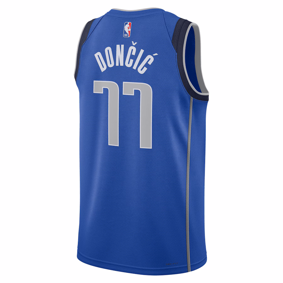 Luka Dončić, Dallas Mavericks, Icon Edition, Blue
