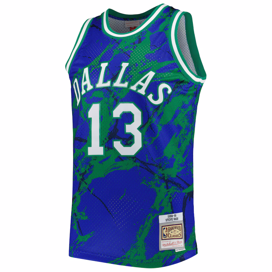 Steve Nash, Dallas Mavericks, 1998/99 Classic Marble, Blau