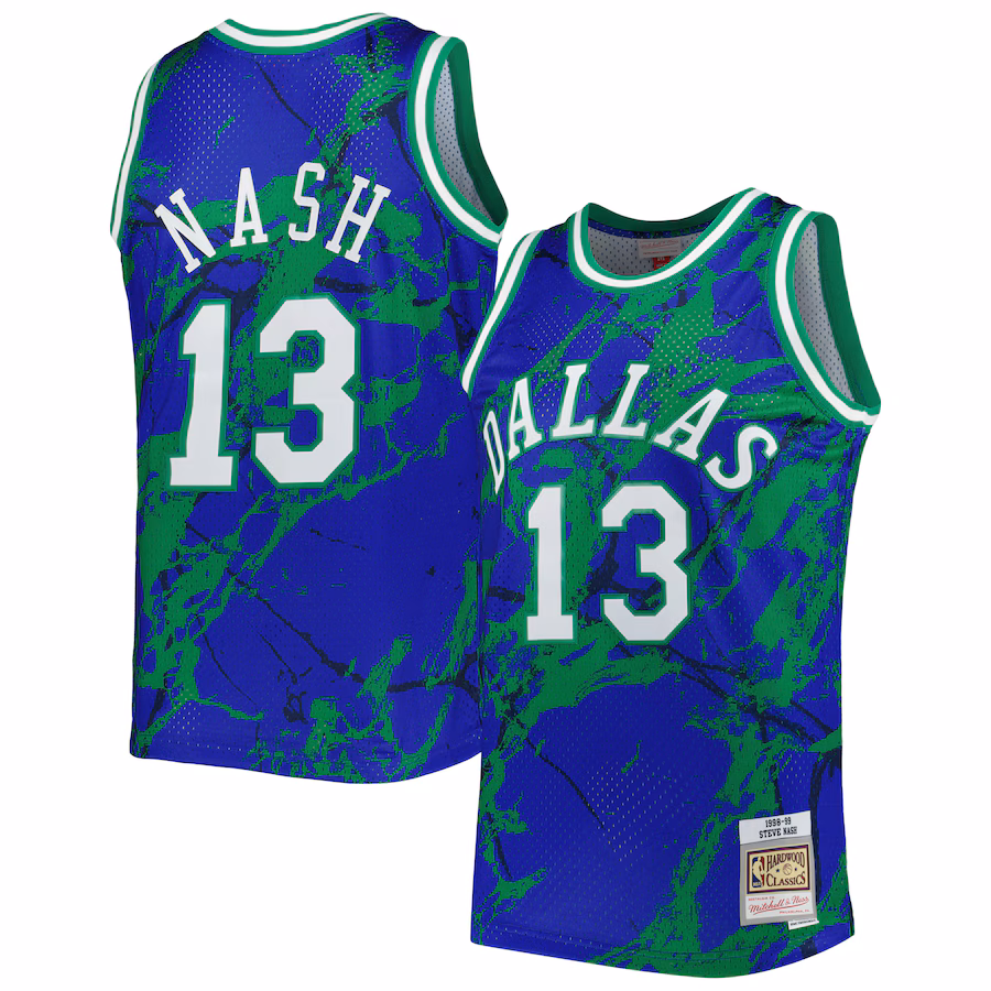 Steve Nash, Dallas Mavericks, 1998/99 Classic Marble, Blue