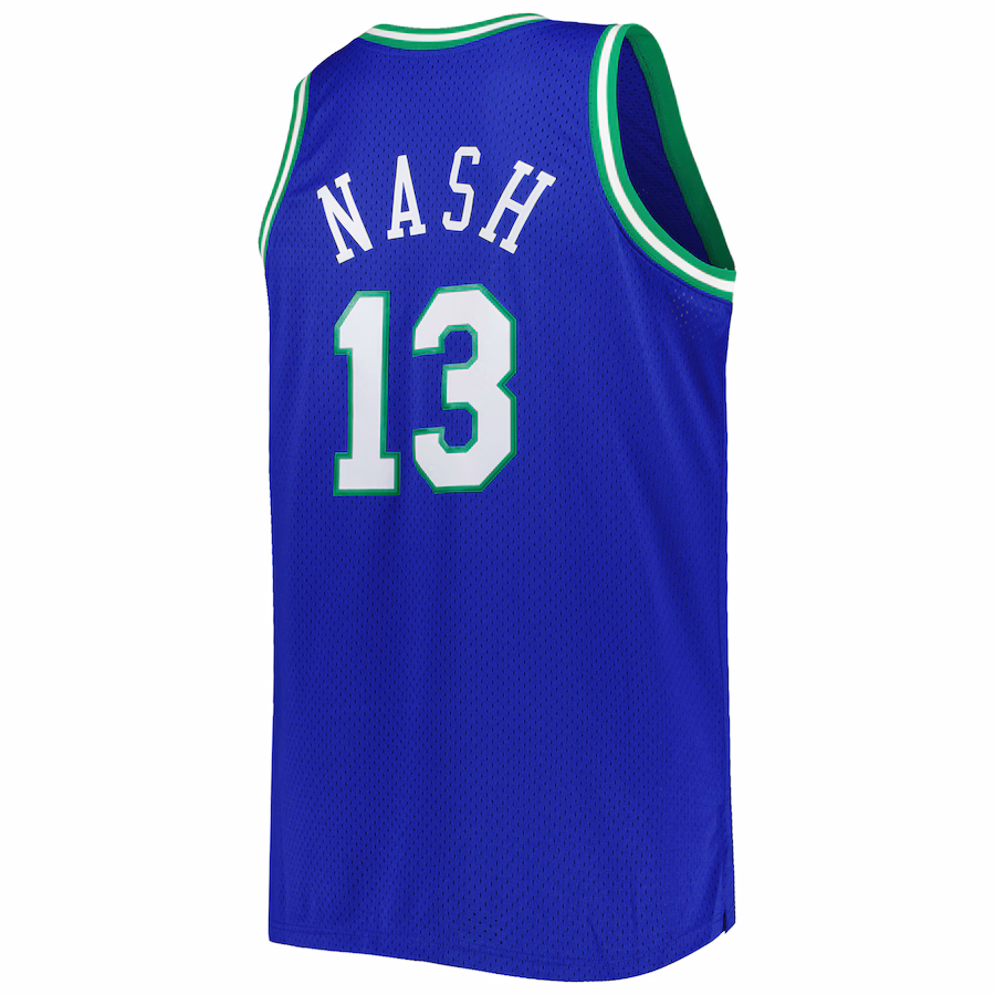 Steve Nash Dallas Mavericks 1998/99 Retro Hardwood Classics Jersey