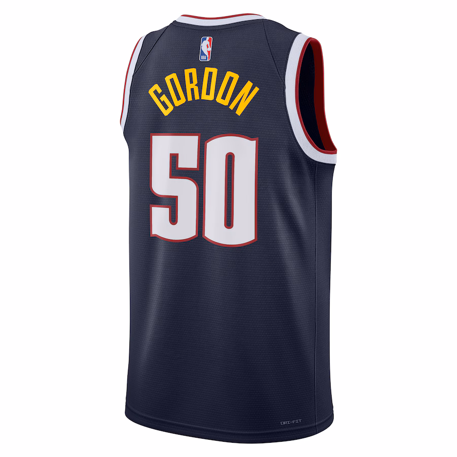 Aaron Gordon, Denver Nuggets, Icon Edition, Navy Blue