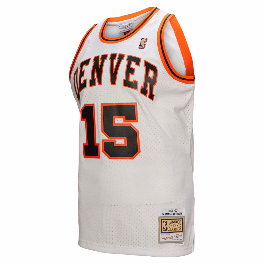 Camiseta Carmelo Anthony Denver Nuggets 2006/07 - Blanco