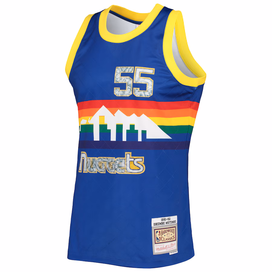 Dikembe Mutombo Denver Nuggets 1996/97 Trikot - NBA 75th Anniversary Diamond
