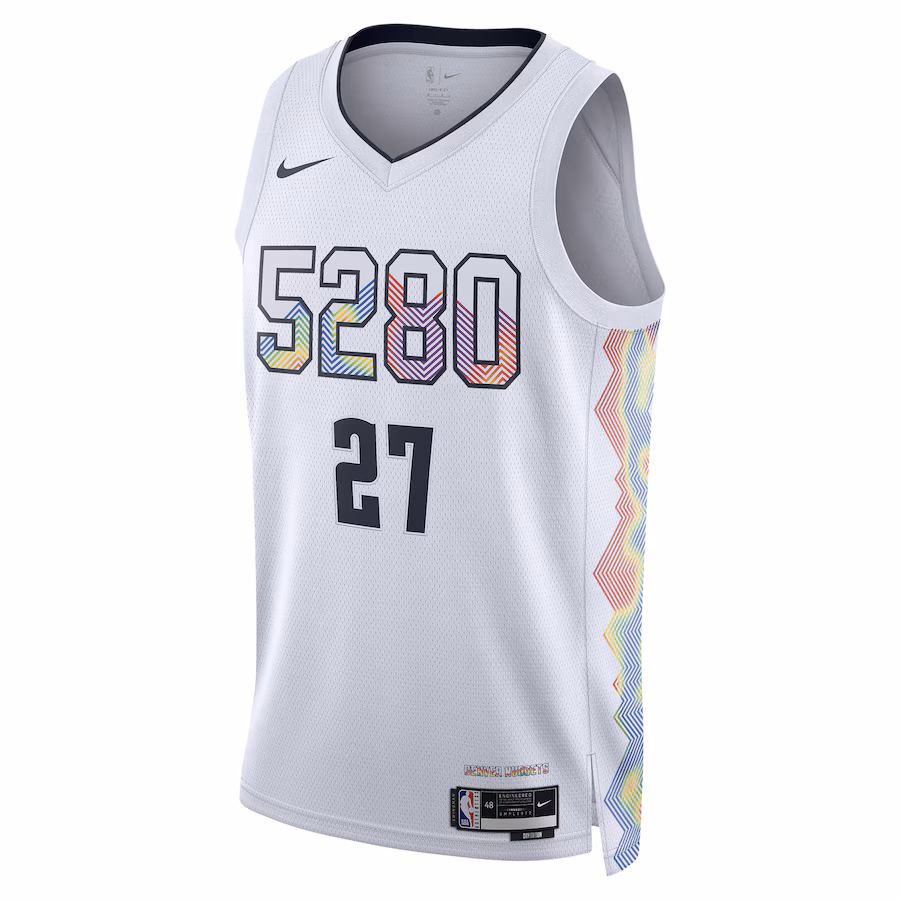 Jamal Murray, Denver Nuggets, Édition Ville 2024/25, Blanc