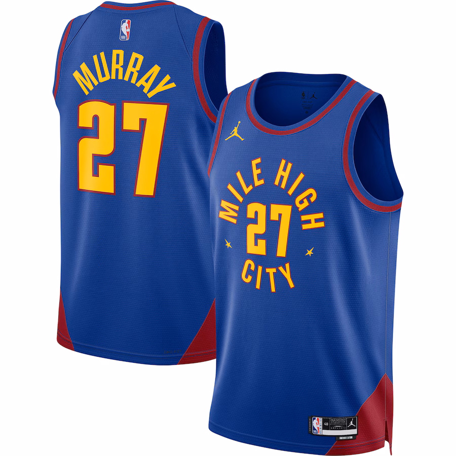Jamal Murray, Denver Nuggets, Statement Edition, Blue