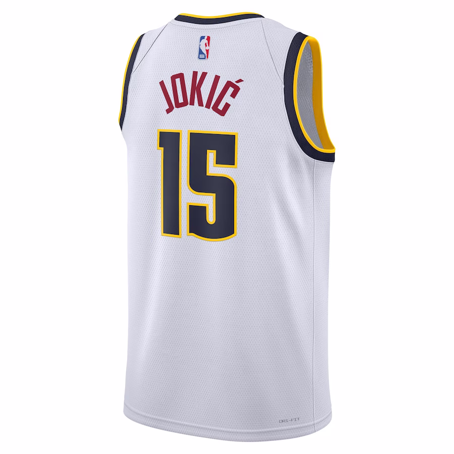Nikola Jokic, Denver Nuggets, Association Edition, White
