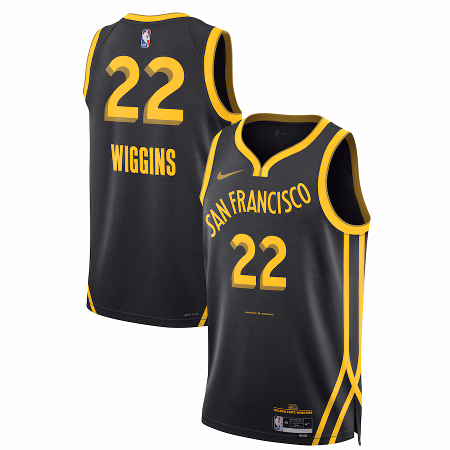 Andrew Wiggins Warriors 2023/24 City Edition Unisex Swingman Jersey