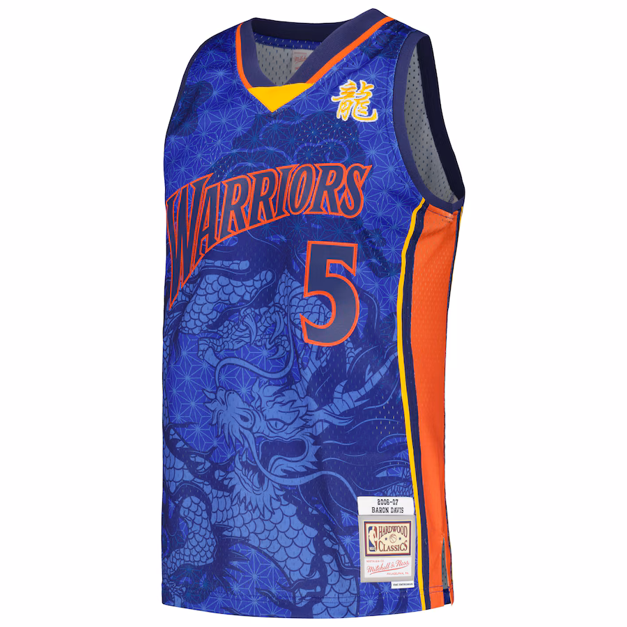 Baron Davis Warriors 2006/07 Warriors Hardwood Classics Trikot