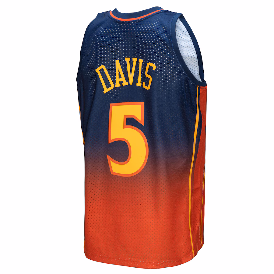 Baron Davis, Golden State Warriors, 2006/07 Clásico, Azul marino/Naranja