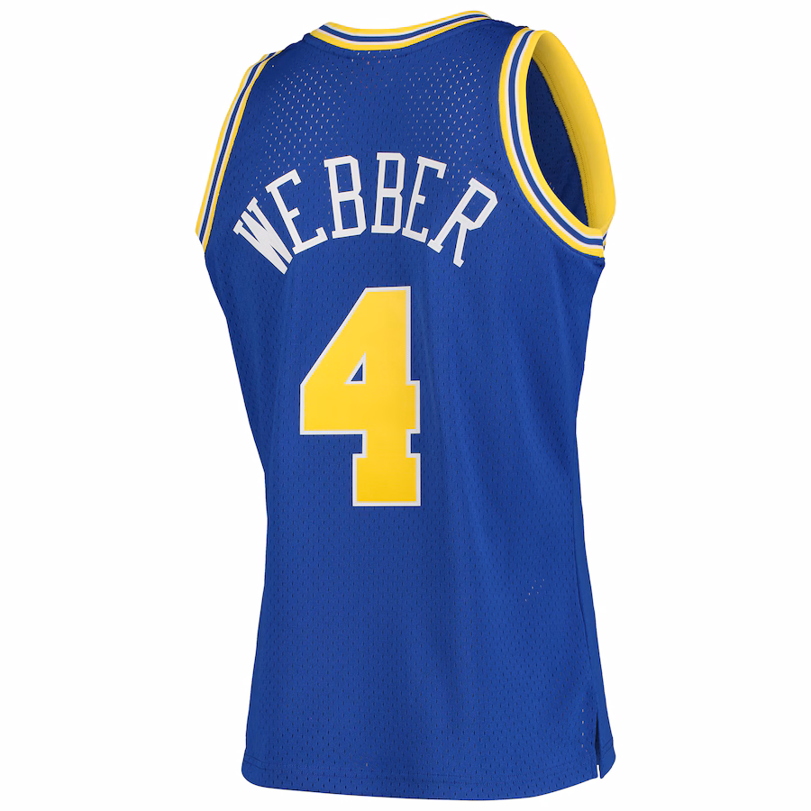 Chris Webber Warriors Mitchell & Ness 1993/94 Hardwood Classics Jersey