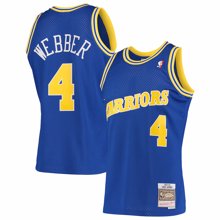 Chris Webber Warriors Mitchell & Ness 1993/94 Hardwood Classics Jersey