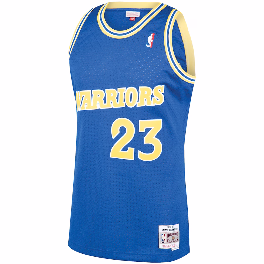 Canotta Basket Mitch Richmond Warriors M&N 1990/91 Retro HWC