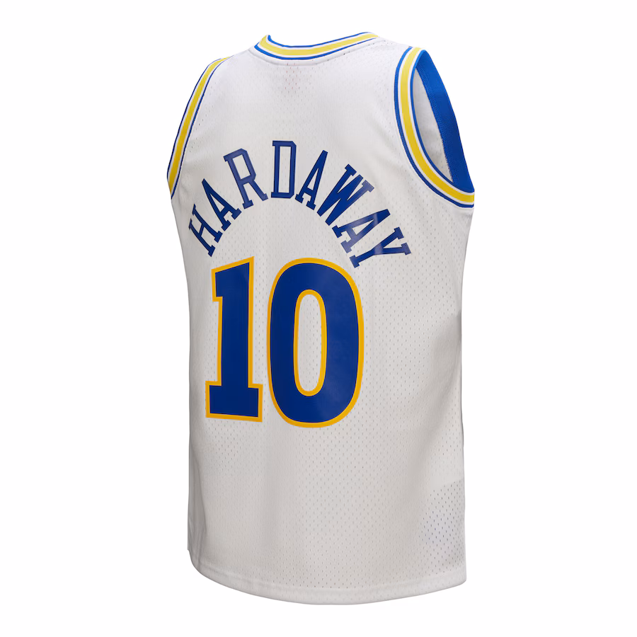 Tim Hardaway Warriors Mitchell & Ness 1990/91 Hardwood Classics Jersey
