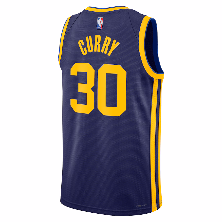 Stephen Curry, Golden State Warriors, Unisex Statement Edition, Marineblau