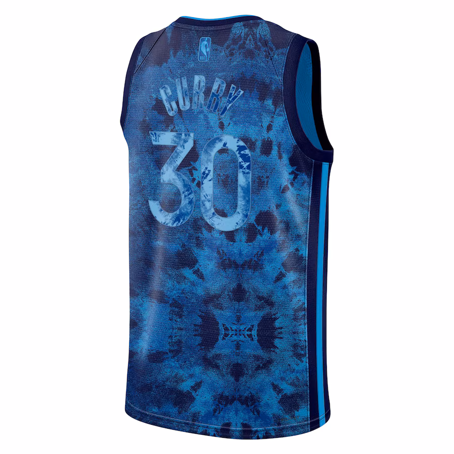 Stephen Curry, Golden State Warriors, Unisex, Blu Regale