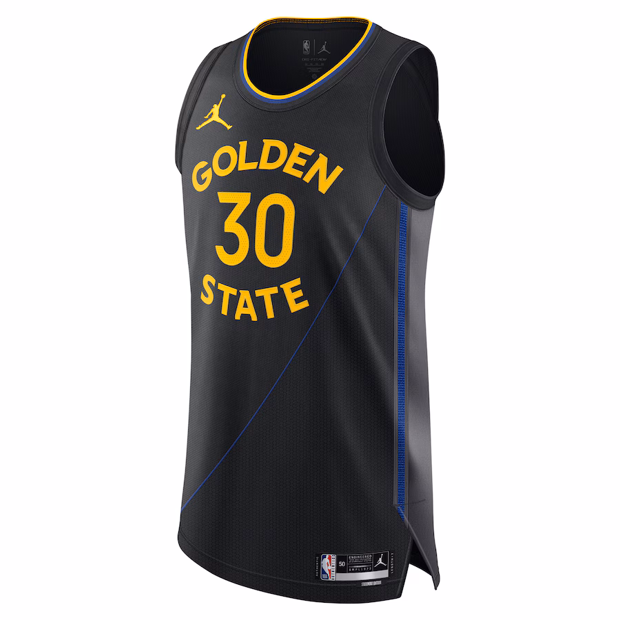 Stephen Curry, Golden State Warriors, Edición Declaración 2024/25, Negro