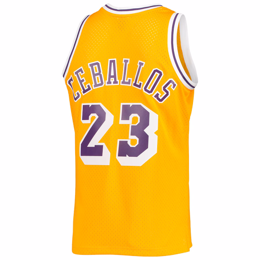 Cedric Ceballos, Los Angeles Lakers, 1994/95 Classic Edition, Gold