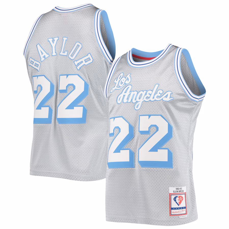 ELGIN BAYLOR Los Angeles Lakers édition 75e anniversaire 1960/61