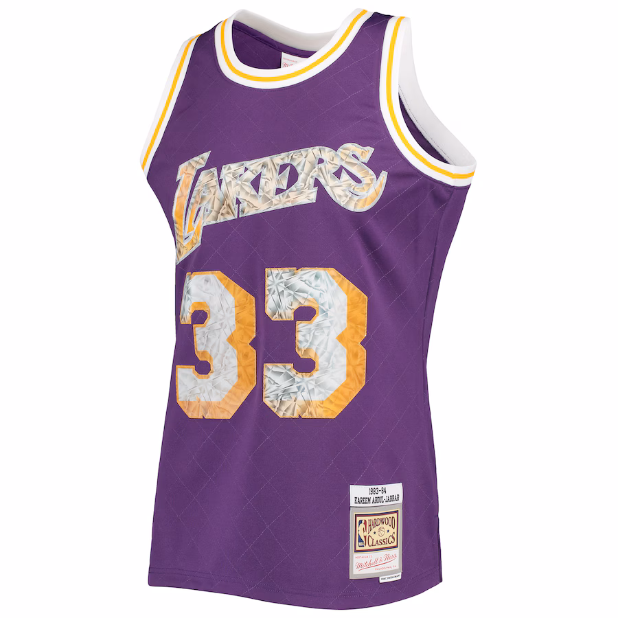 Kareem Abdul-Jabbar, Los Angeles Lakers, 1996-97 Classic NBA 75th Anniversary Diamond, Purple
