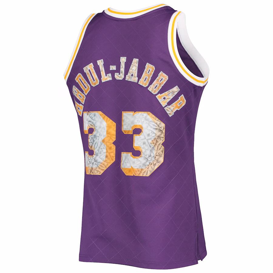 Kareem Abdul-Jabbar, Los Angeles Lakers, 1996-97 Classic NBA 75th Anniversary Diamond, Purple