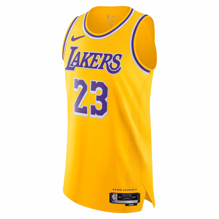 LeBron James, Los Angeles Lakers, Icon Edition, Gold