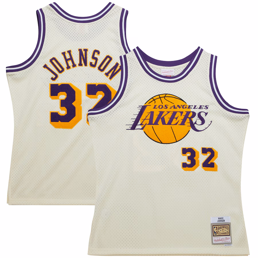 Magic Johnson, Los Angeles Lakers, Weiß