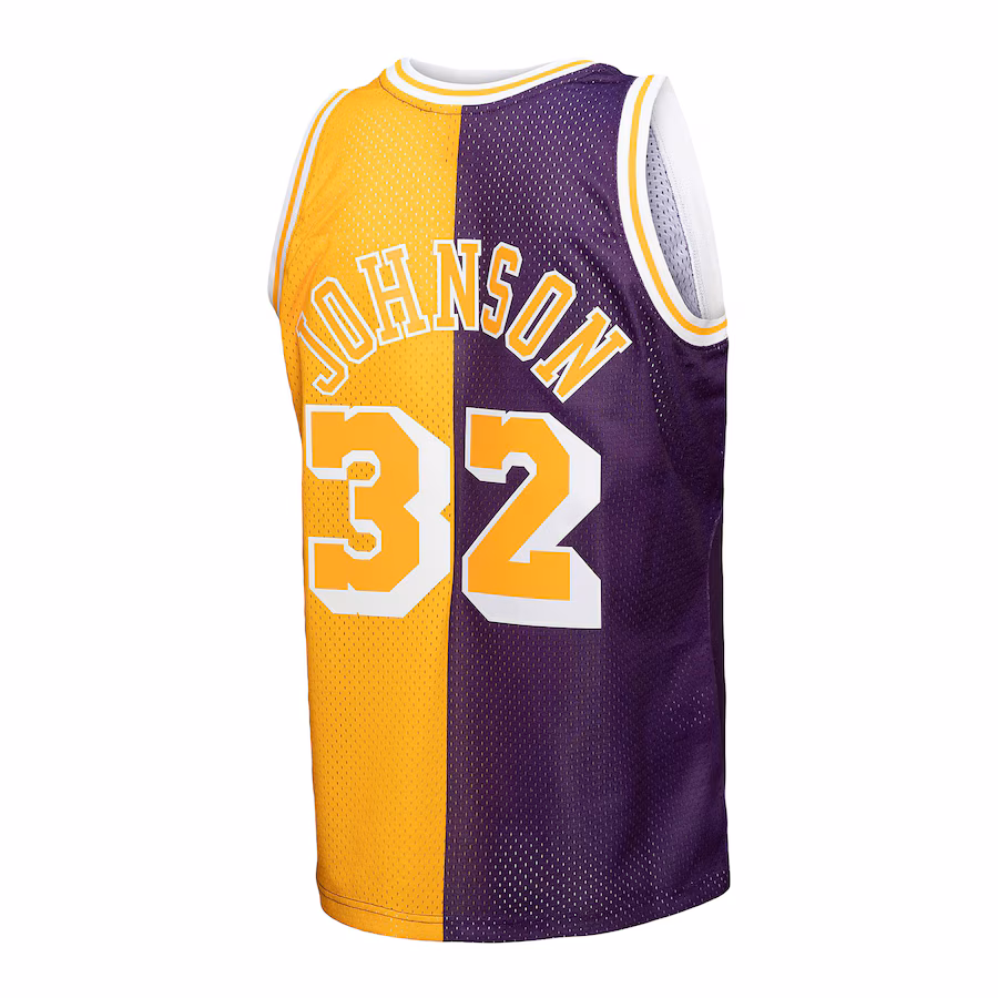 Magic Johnson, Los Angeles Lakers, 1984/85, Lila/Gold