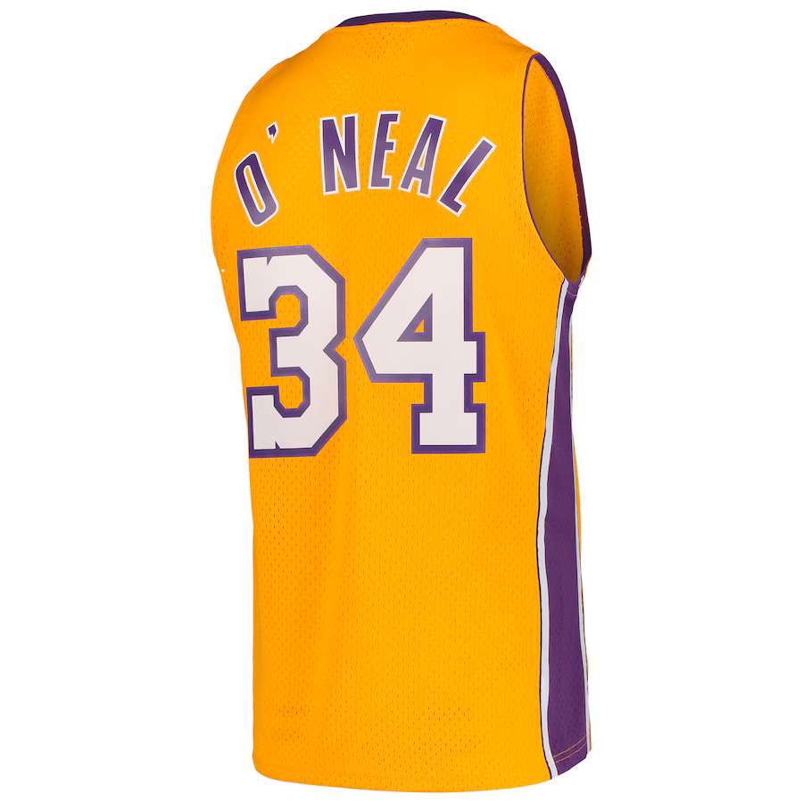 Shaquille O'Neal, Los Angeles Lakers, Hardwood Classics, Gold