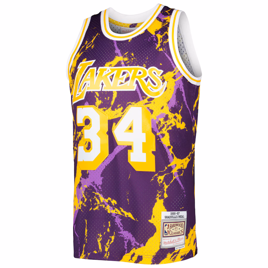 Shaquille O'Neal, Los Angeles Lakers, 1996/97 Marbre Classique, Violet