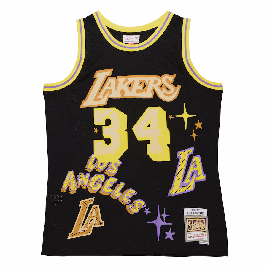 Shaquille O'Neal, Los Angeles Lakers, 1996/97, Schwarz