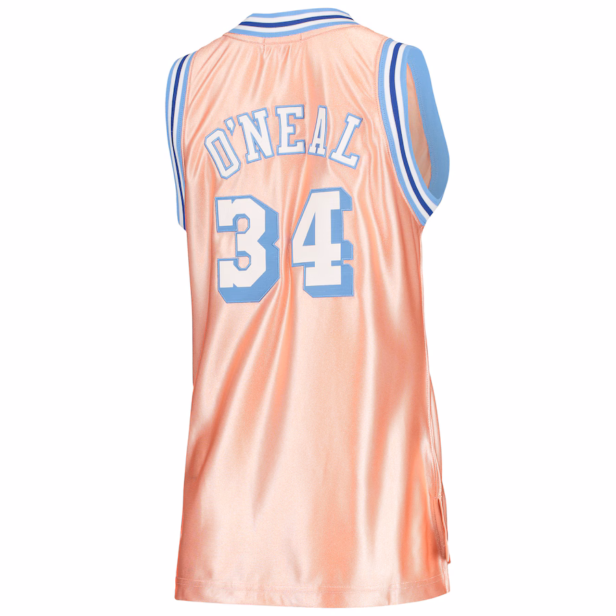 Shaquille O'Neal, Los Angeles Lakers, 75e Anniversaire Rose Gold 1996 Féminin, Rose