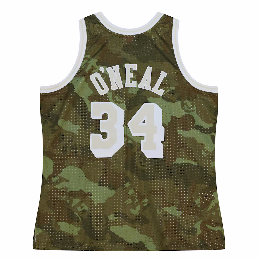 Shaquille O'Neal, Los Angeles Lakers, 1996/97 Ghost Green Camo