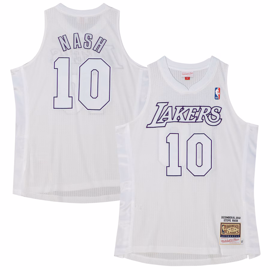 Steve Nash, Los Angeles Lakers, 2012, Blanc