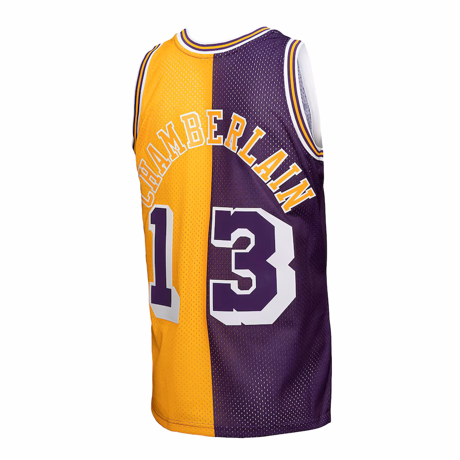 Wilt Chamberlain, Los Angeles Lakers, 1971/72, Púrpura/Oro
