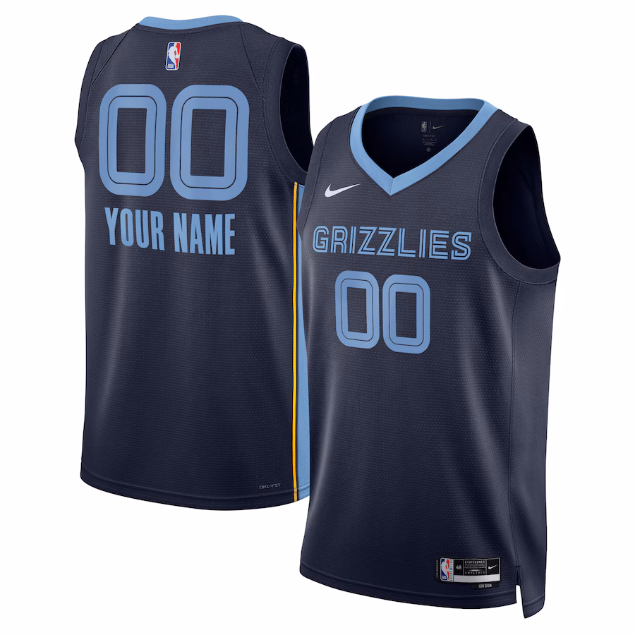 Memphis Grizzlies, Edición Icónica, Azul marino