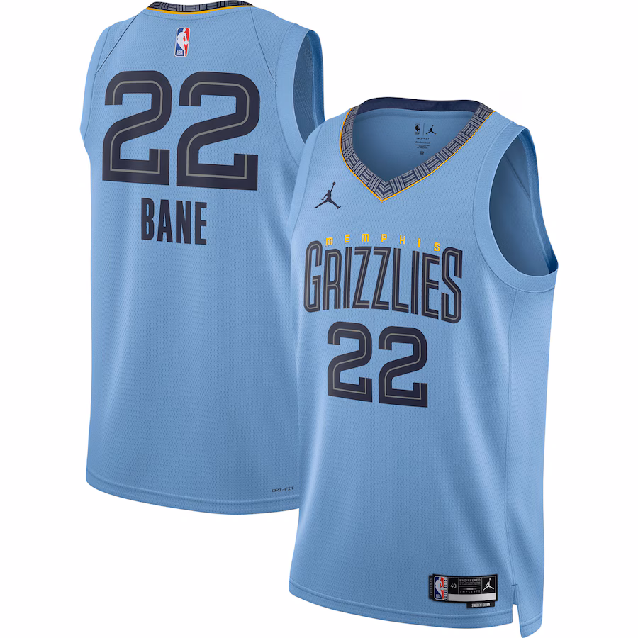 Desmond Bane, Memphis Grizzlies, Statement Edition, Light Blue