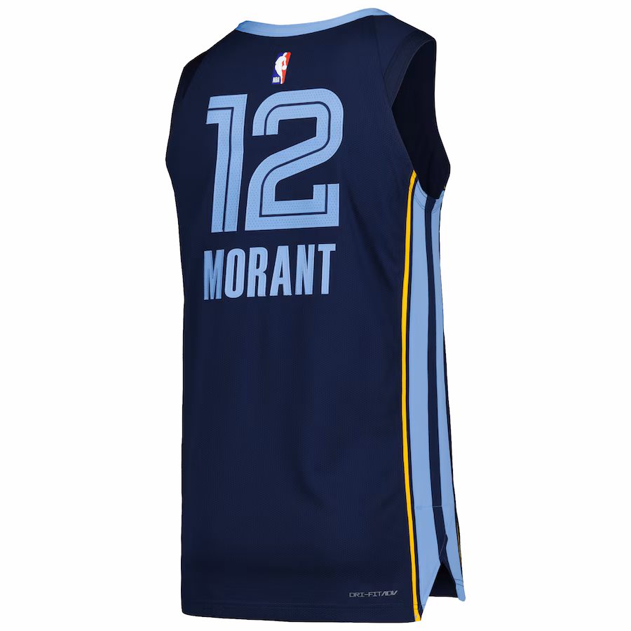 Ja Morant, Memphis Grizzlies, Ikonen-Edition, Marineblau
