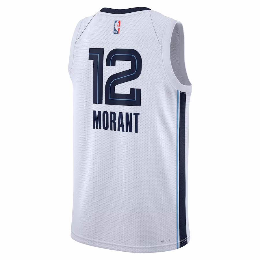 Ja Morant, Memphis Grizzlies, Association Edition, White