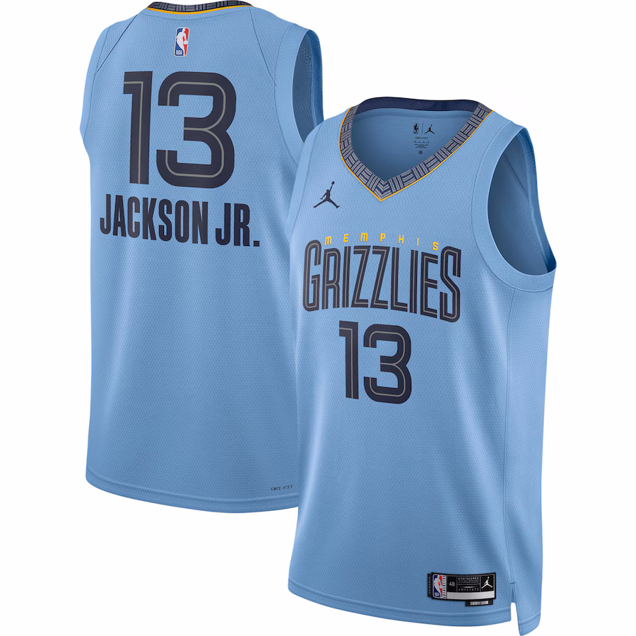 Jaren Jackson Jr., Memphis Grizzlies, Edición Declaración, Azul Claro