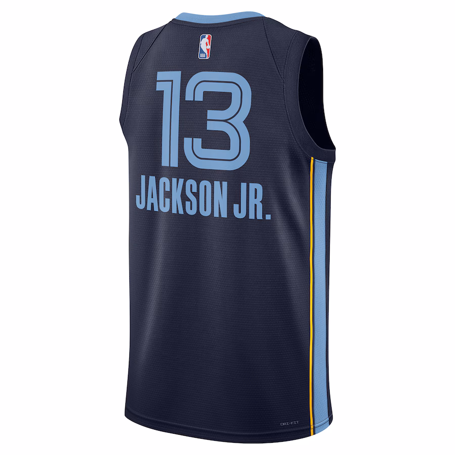 Jaren Jackson Jr., Memphis Grizzlies, Icon Edition, Navy Blue